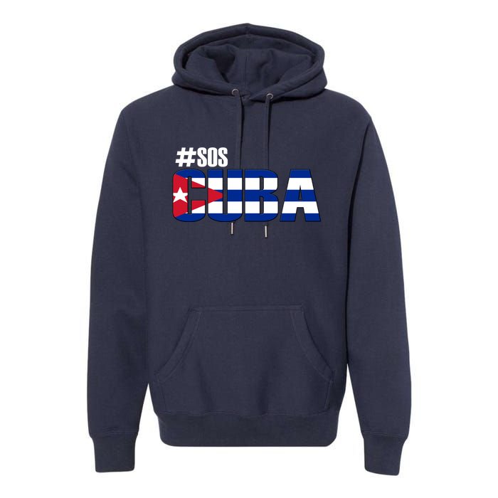 SOS Cuba Premium Hoodie