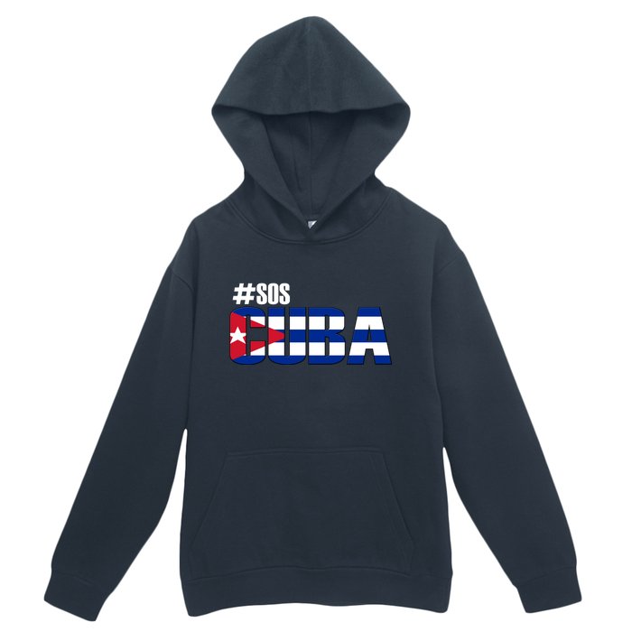 SOS Cuba Urban Pullover Hoodie