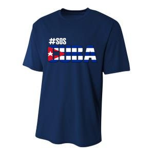 SOS Cuba Performance Sprint T-Shirt