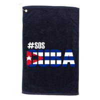 SOS Cuba Golf Towel