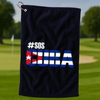 SOS Cuba Golf Towel