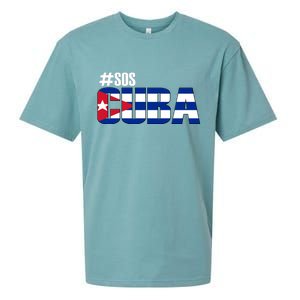 SOS Cuba Sueded Cloud Jersey T-Shirt