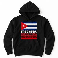 SOS Cuba Cuba Flag Cuban Fist Free Cuba Libre 2021 Cuban  Hoodie