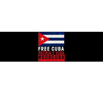 SOS Cuba Cuba Flag Cuban Fist Free Cuba Libre 2021 Cuban  Bumper Sticker