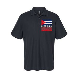 SOS Cuba Cuba Flag Cuban Fist Free Cuba Libre 2021 Cuban  Softstyle Adult Sport Polo