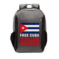 SOS Cuba Cuba Flag Cuban Fist Free Cuba Libre 2021 Cuban  Vector Backpack