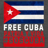 SOS Cuba Cuba Flag Cuban Fist Free Cuba Libre 2021 Cuban  Vector Backpack