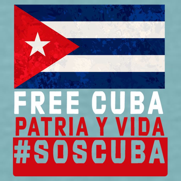 SOS Cuba Cuba Flag Cuban Fist Free Cuba Libre 2021 Cuban  Sueded Cloud Jersey T-Shirt