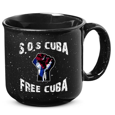 SOS Free Cuba 15oz Campfire Ceramic Mug