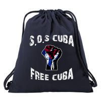 SOS Free Cuba Drawstring Bag