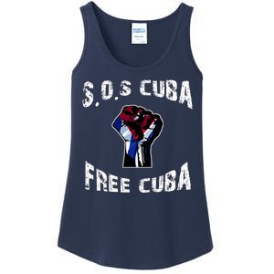 SOS Free Cuba Ladies Essential Tank