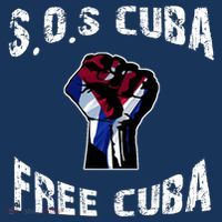 SOS Free Cuba Magnet