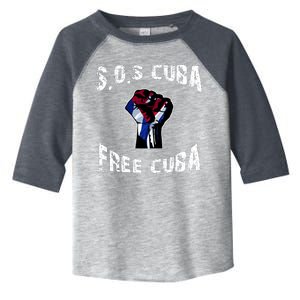 SOS Free Cuba Toddler Fine Jersey T-Shirt