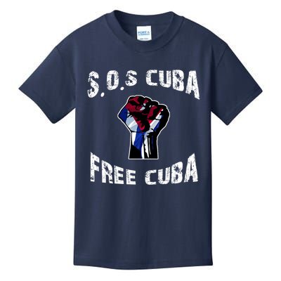 SOS Free Cuba Kids T-Shirt