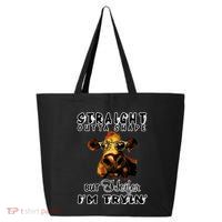 Straight Outta Shape But Heifer I Am Trying 25L Jumbo Tote