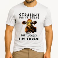 Straight Outta Shape But Heifer I Am Trying Performance Shirt