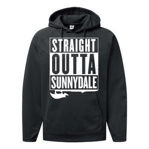 Straight Outta Sunnydale Performance Fleece Hoodie