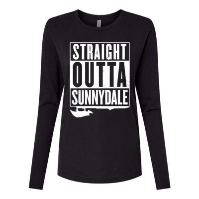 Straight Outta Sunnydale Womens Cotton Relaxed Long Sleeve T-Shirt