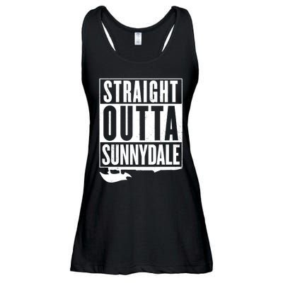 Straight Outta Sunnydale Ladies Essential Flowy Tank