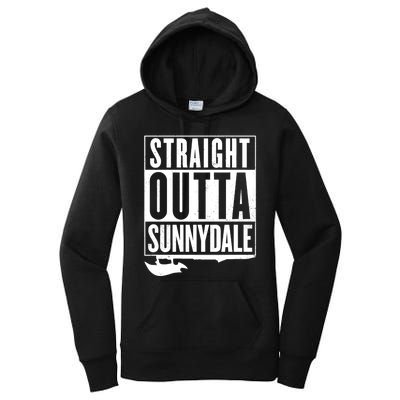 Straight Outta Sunnydale Women's Pullover Hoodie