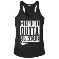 Straight Outta Sunnydale Ladies PosiCharge Competitor Racerback Tank