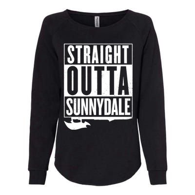 Straight Outta Sunnydale Womens California Wash Sweatshirt