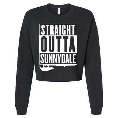 Straight Outta Sunnydale Cropped Pullover Crew