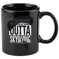 Straight Outta Skydiving 11oz C Handle Ceramic Mug