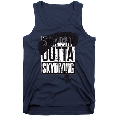 Straight Outta Skydiving Tank Top