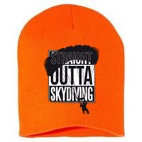 Straight Outta Skydiving Short Acrylic Beanie