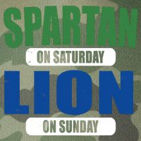 Spartan On Saturday Lion On Sunday Legacy Tie Dye Trucker Hat