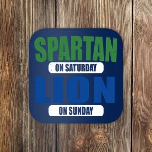 Spartan On Saturday Lion On Sunday Coaster