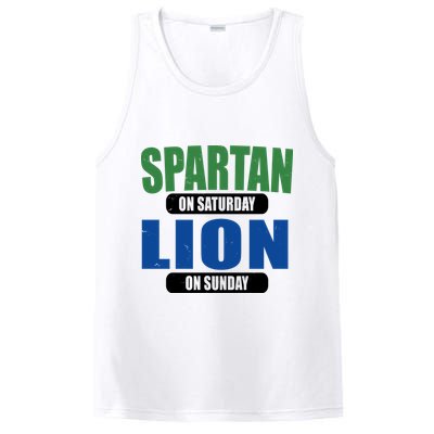 Spartan On Saturday Lion On Sunday PosiCharge Competitor Tank