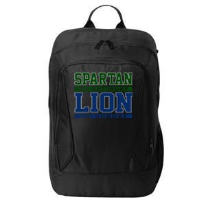 Spartan On Saturday Lion On Sunday Funny Detroit City Backpack