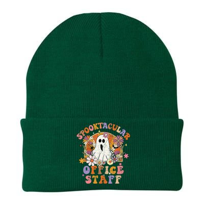 Spooktacular Office Staff Happy Halloween Spooky Matching Knit Cap Winter Beanie