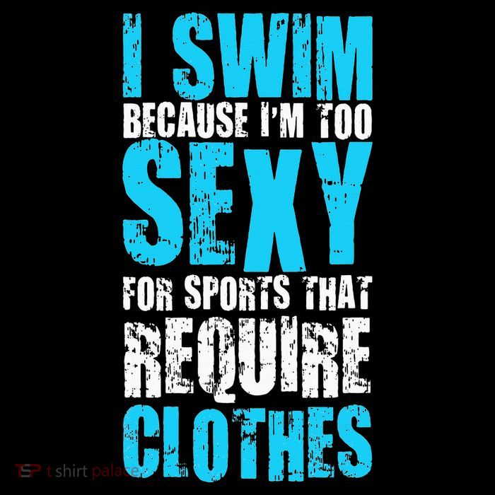 Swim Or Sink Swimmer Swimming Indoor Pool Water Poster