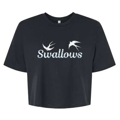 Spit Or Swallow Funny Oral Sex Bdsm Kinky Feitsh Swallows Bella+Canvas Jersey Crop Tee