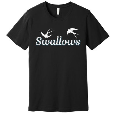 Spit Or Swallow Funny Oral Sex Bdsm Kinky Feitsh Swallows Premium T-Shirt