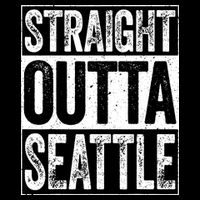 Straight Outta Seattle Washington Doggie Tank