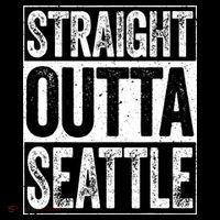 Straight Outta Seattle Washington Kids T-Shirt