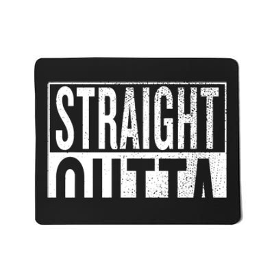 Straight Outta Saint Louis Great Travel & Gift Idea Mousepad