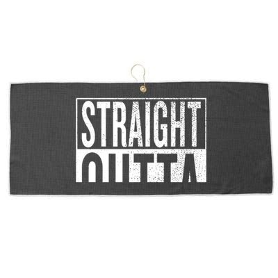 Straight Outta Saint Louis Great Travel & Gift Idea Large Microfiber Waffle Golf Towel