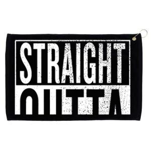 Straight Outta Saint Louis Great Travel & Gift Idea Grommeted Golf Towel