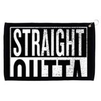 Straight Outta Saint Louis Great Travel & Gift Idea Grommeted Golf Towel