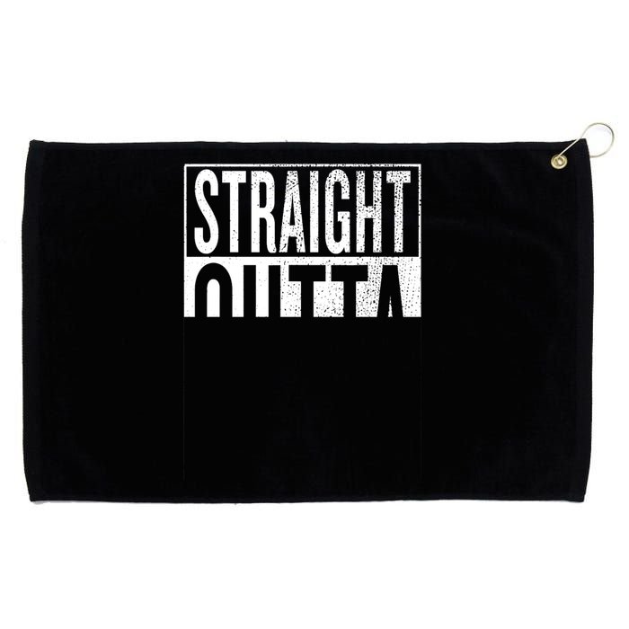 Straight Outta Saint Louis Great Travel & Gift Idea Grommeted Golf Towel