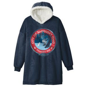 Sandusky Ohio Hooded Wearable Blanket