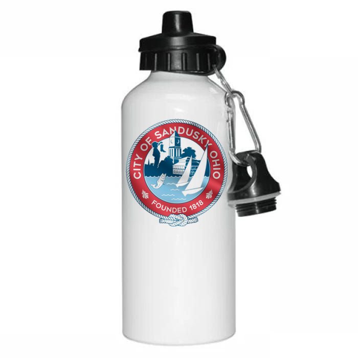 Sandusky Ohio Aluminum Water Bottle