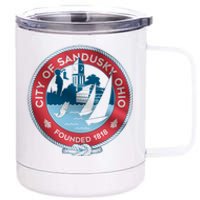 Sandusky Ohio 12 oz Stainless Steel Tumbler Cup