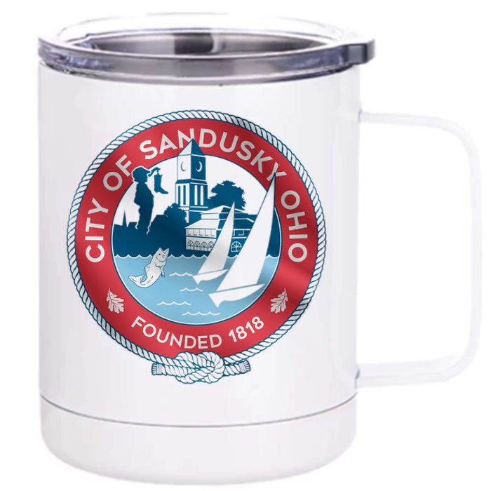 Sandusky Ohio 12 oz Stainless Steel Tumbler Cup