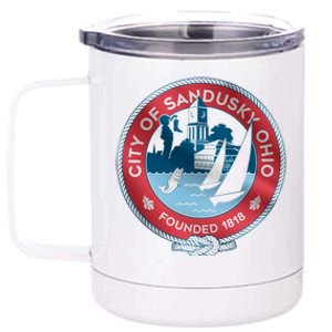 Sandusky Ohio 12 oz Stainless Steel Tumbler Cup